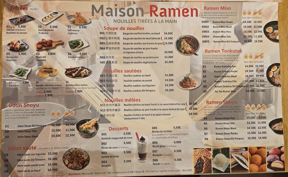Maison ramen - Menu Image 2