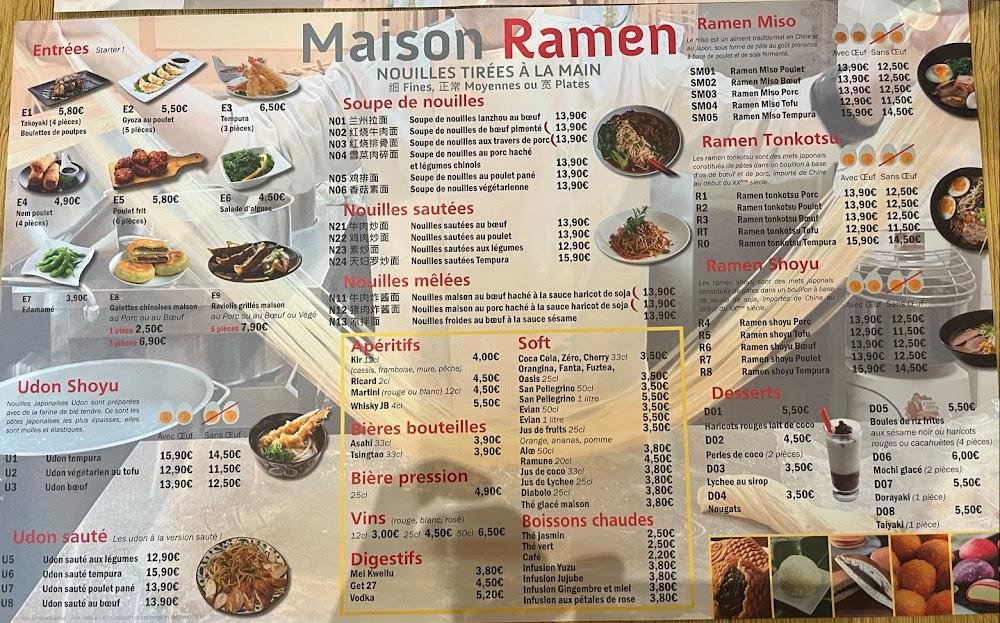 Maison ramen - Menu Image 3